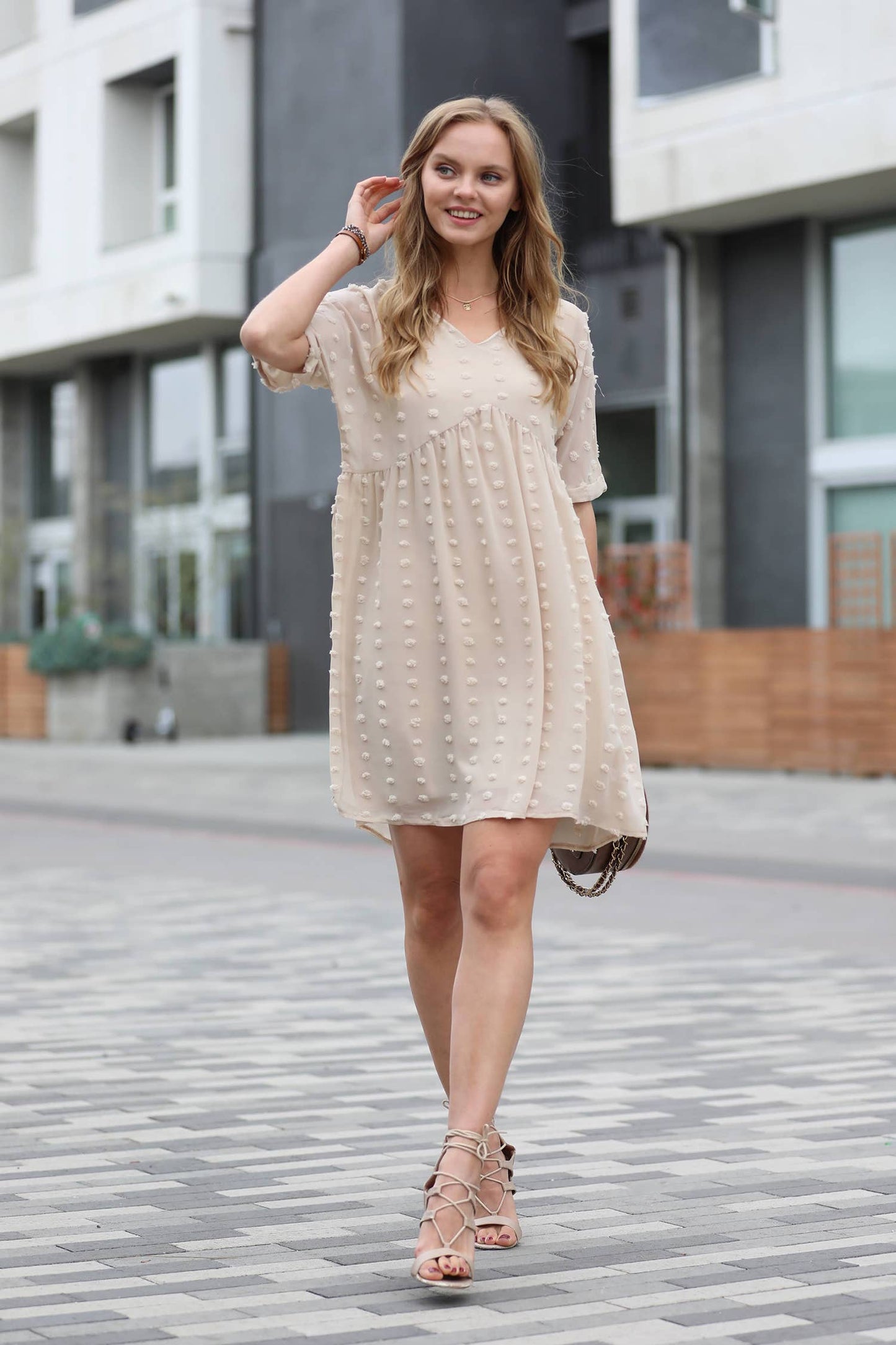 Swiss Dot Babydoll Dress Collection