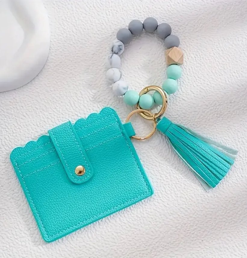 Wristlet keychain and wallet