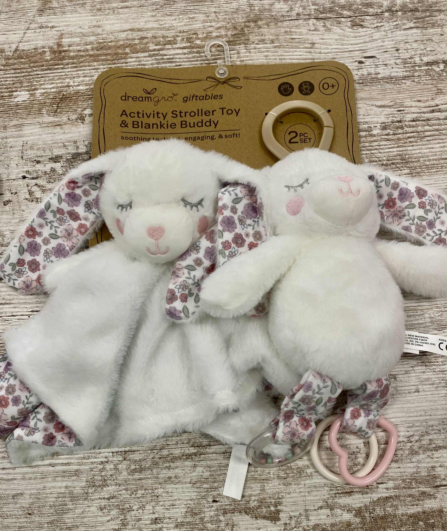 Dream Gro Stroller Toy and Blanket Buddys