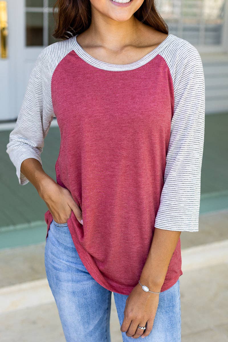 Blank Faded Raglan - 3 Colors