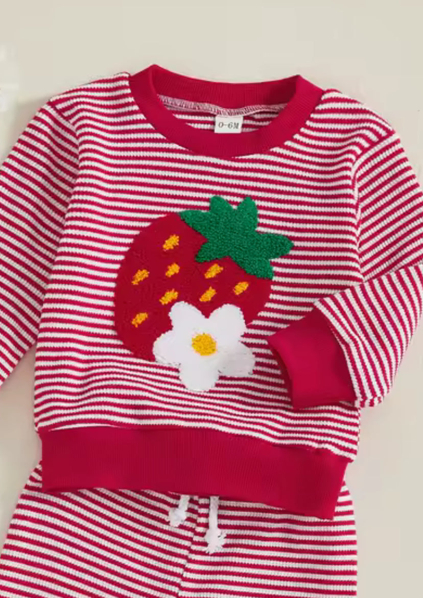 Strawberry Waffle Embroidery