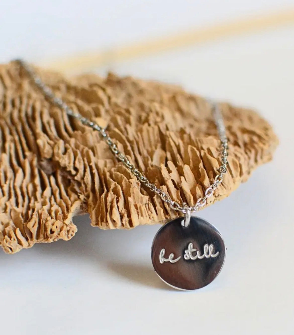 Be still Christian necklace