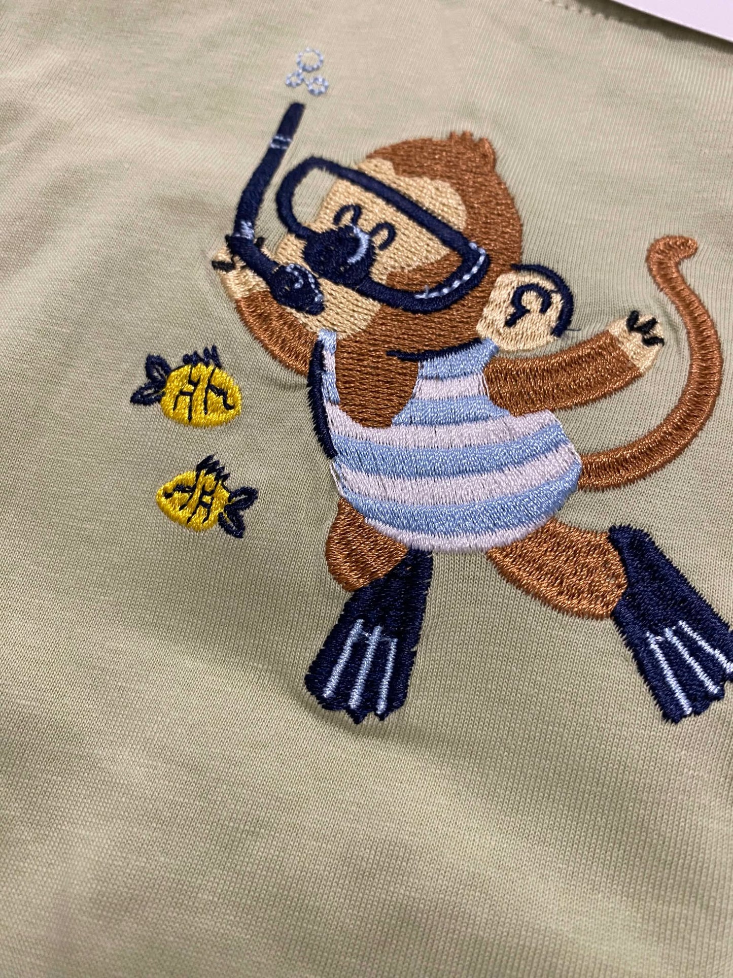 Swimming Monkey 3 Piece Set