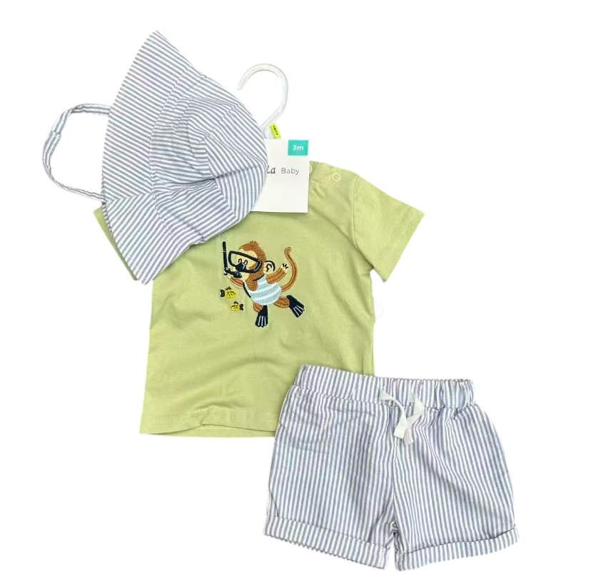 Swimming Monkey 3 Piece Set