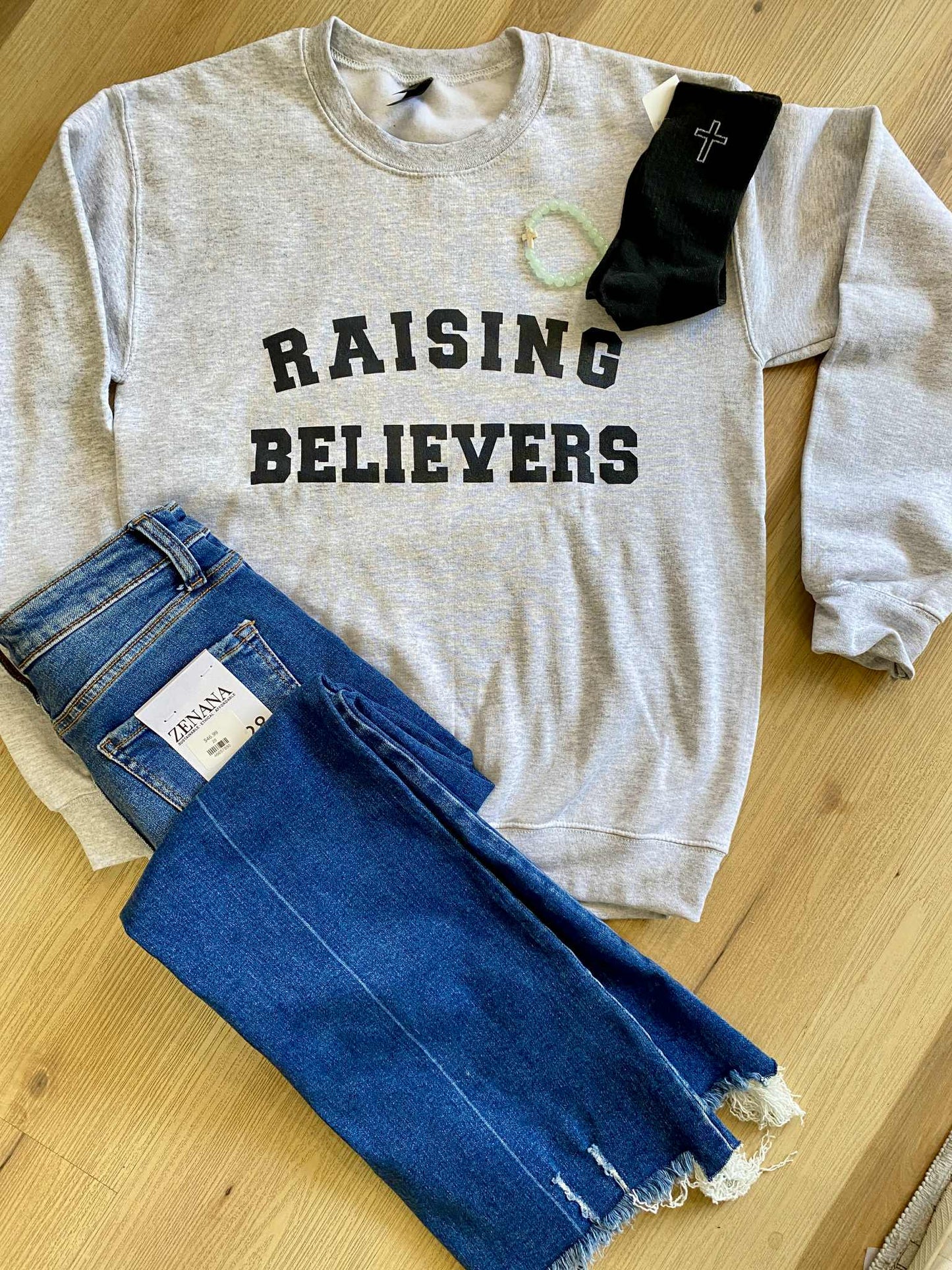 Raising Believers Ash Graphic Sweatshirt
