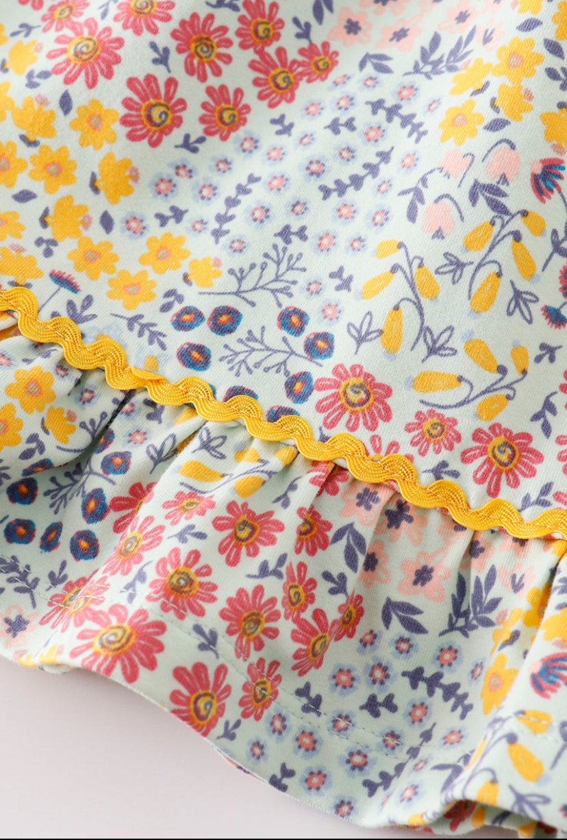 Platinum Blue Dot Dress