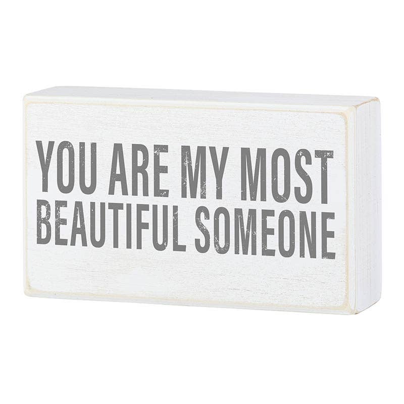 Box Sign - Beautiful