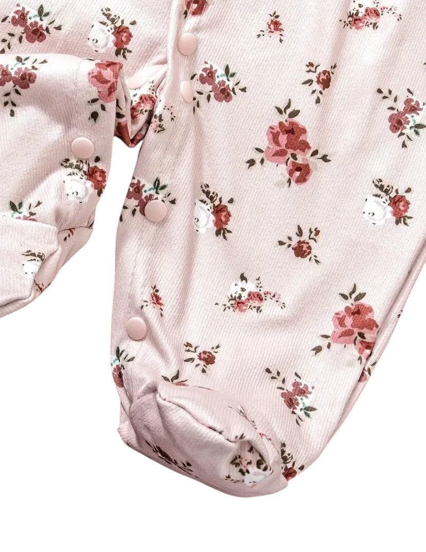 Rose Floral Romper