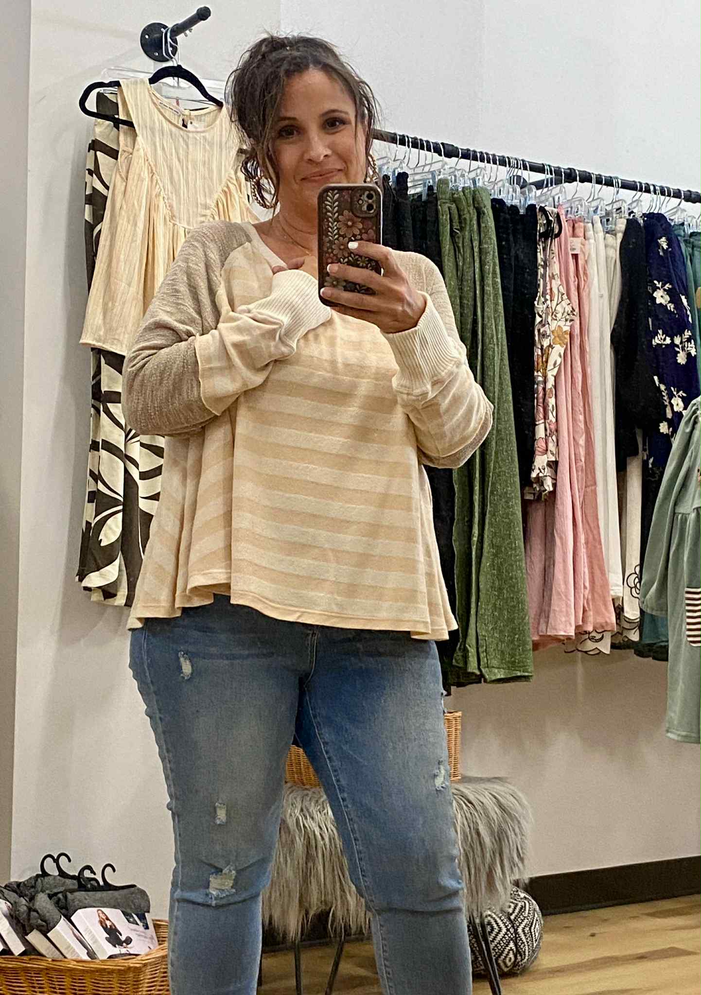 Dallon Contrast Top