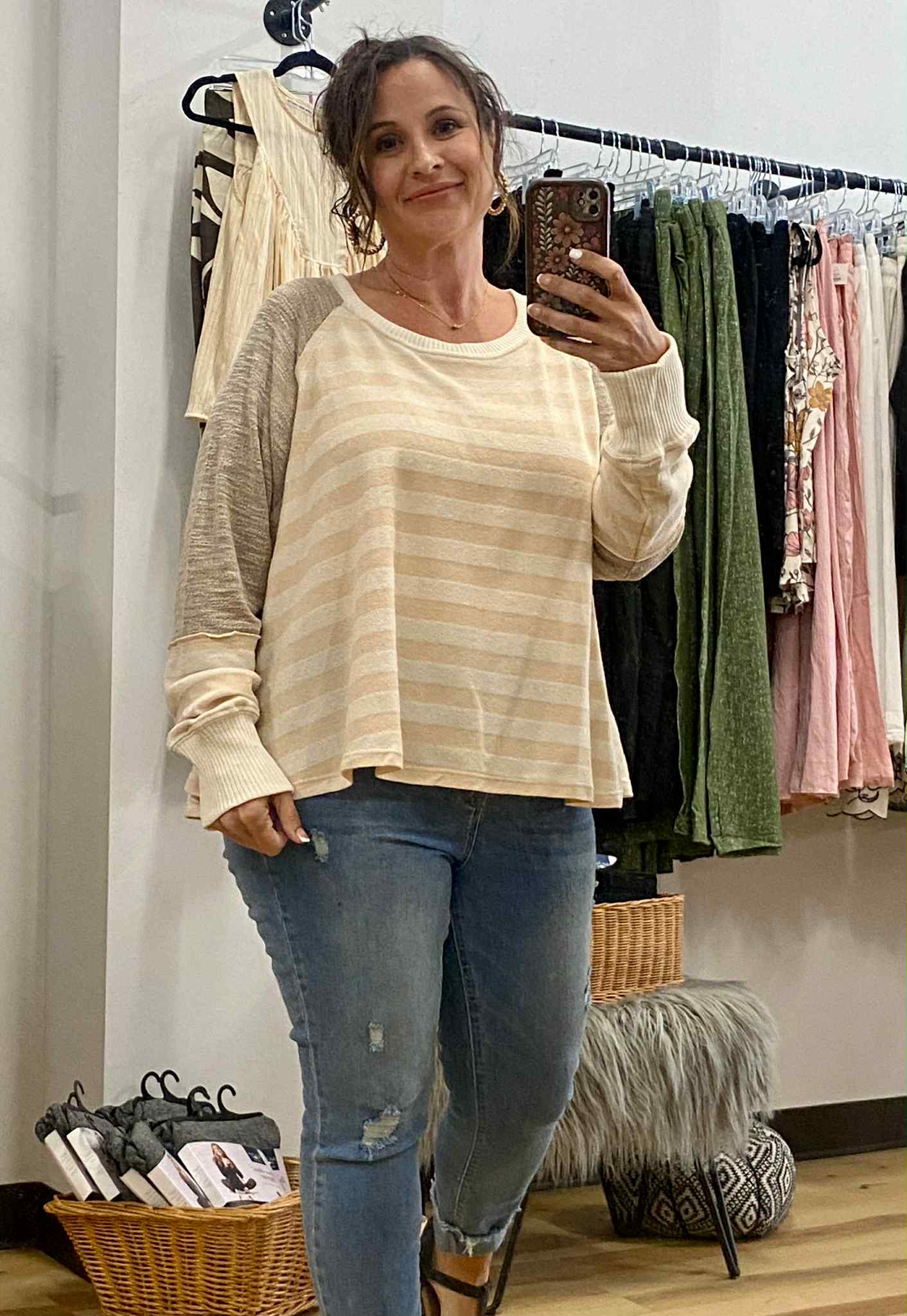Dallon Contrast Top