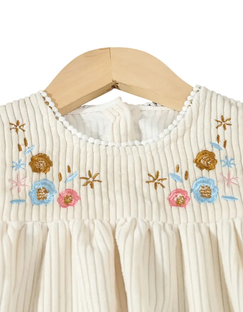 Embroidery Crew Neck