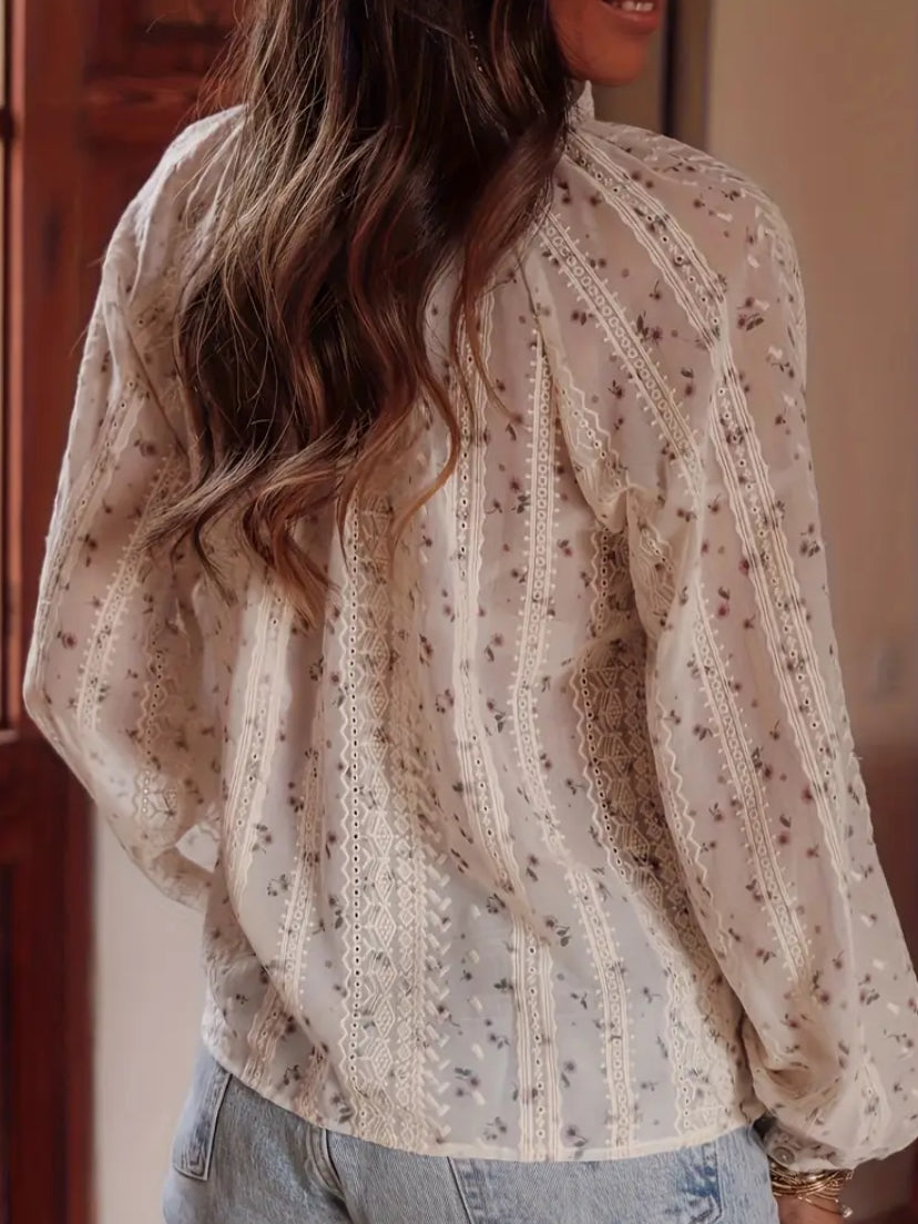 Boho Sheer Floral