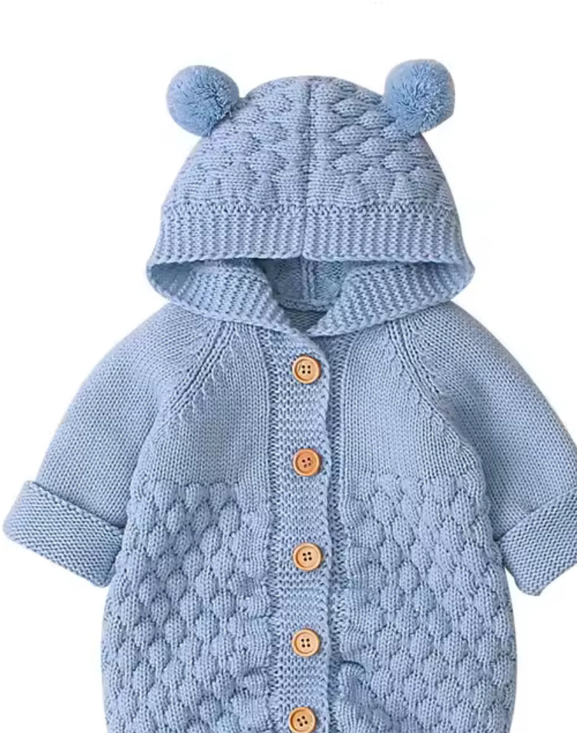 Girls Knit Jumpsuit