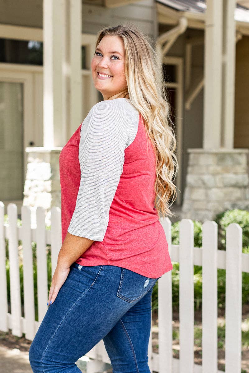 Blank Faded Raglan - 3 Colors
