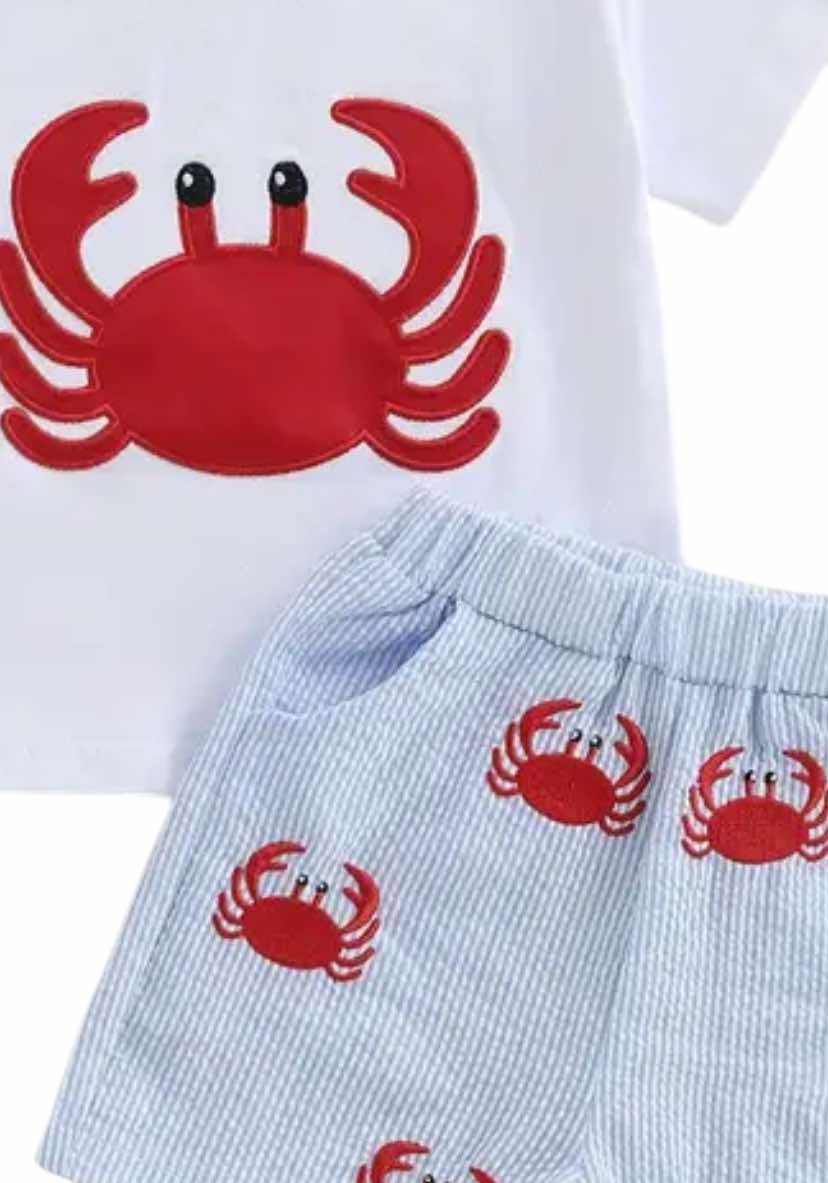 Crabby Pants Set