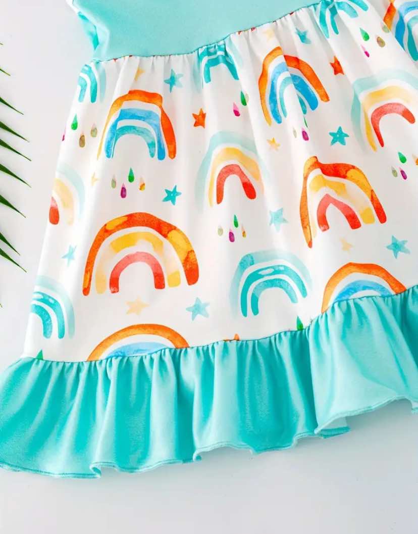 Sweet Rainbow Teal Set