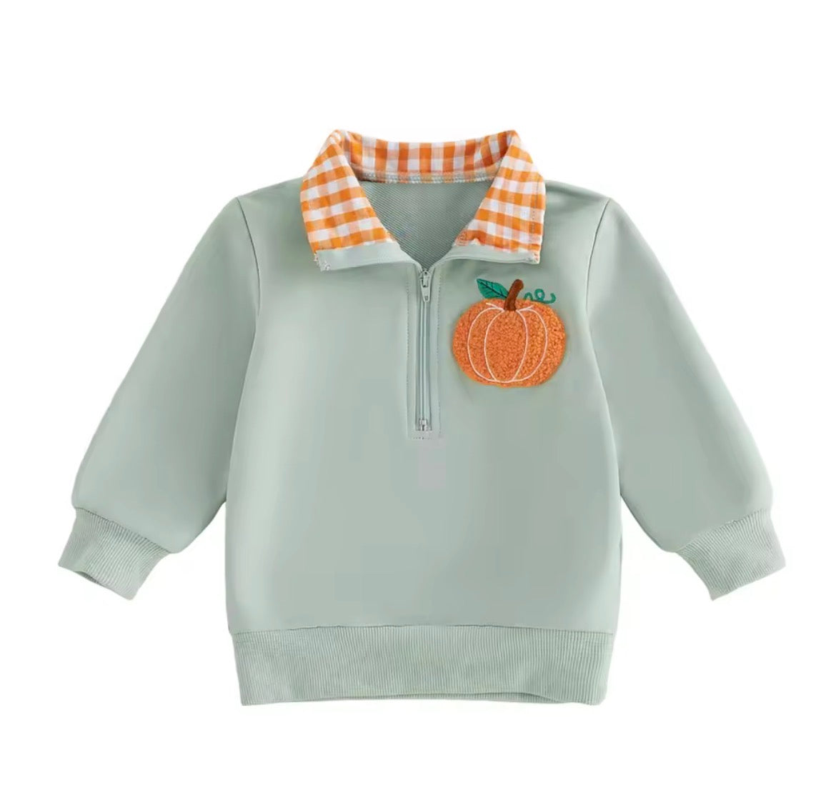Quarter Zip Pumpkin