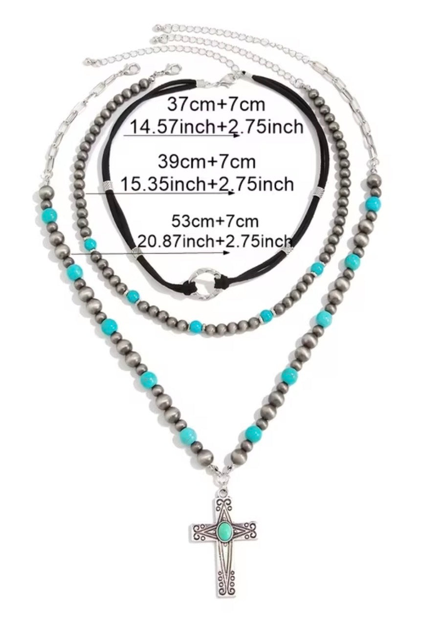 Boho Cross Necklaces