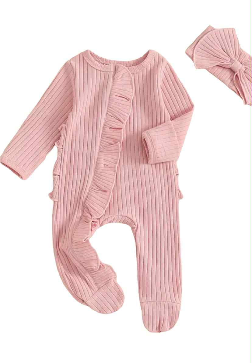 Ruffle Butt with Headband