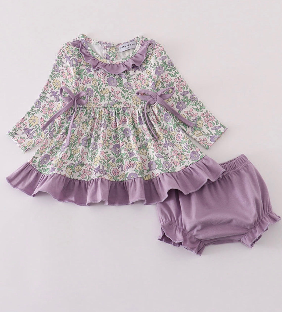 Purple Floral Prints
