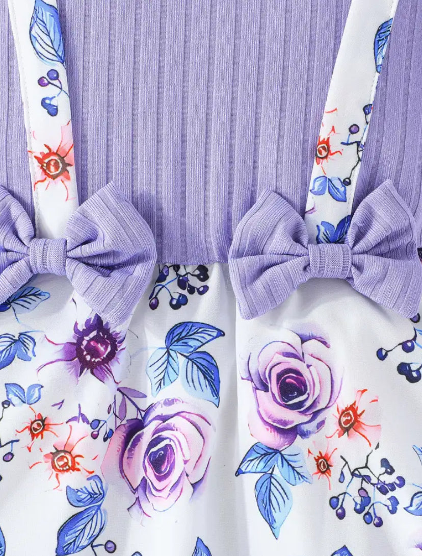 Faux Suspender Dress