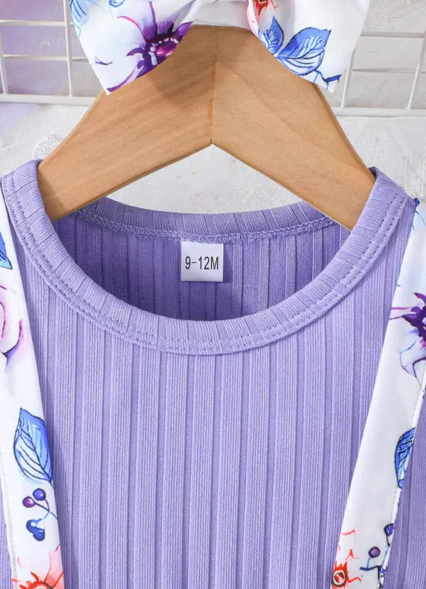 Faux Suspender Dress