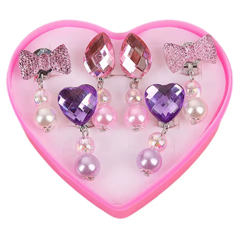 Kids CLIP ON earrings