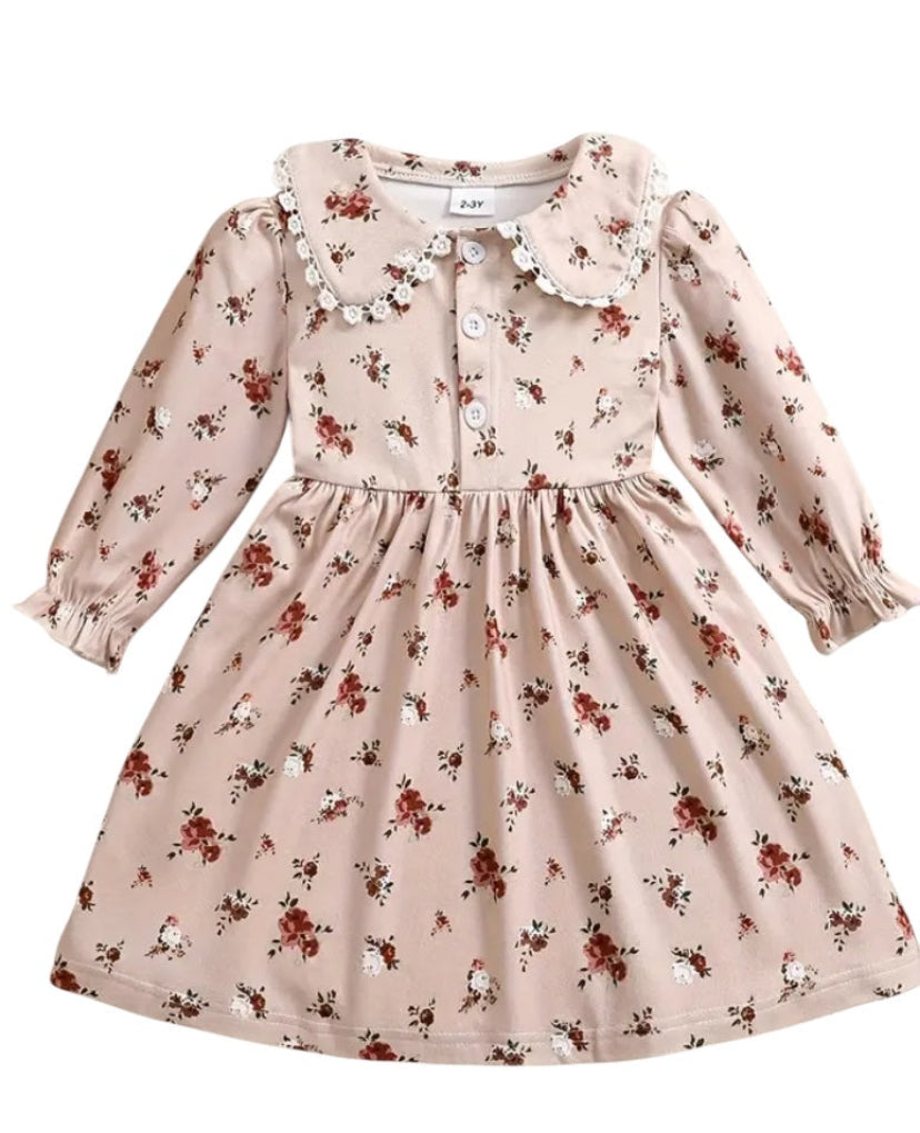 Rose Floral Romper