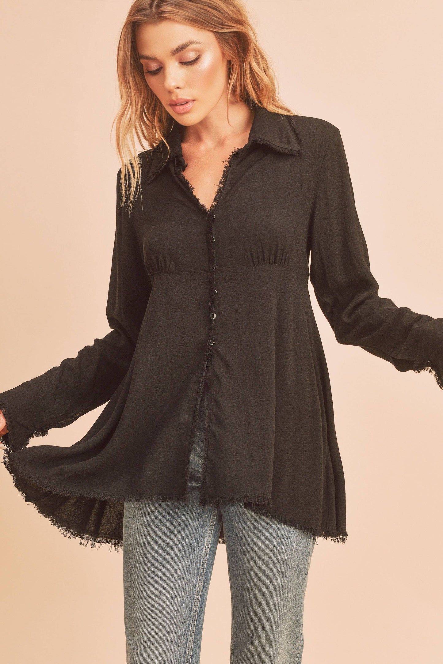 8138BK Holly Top