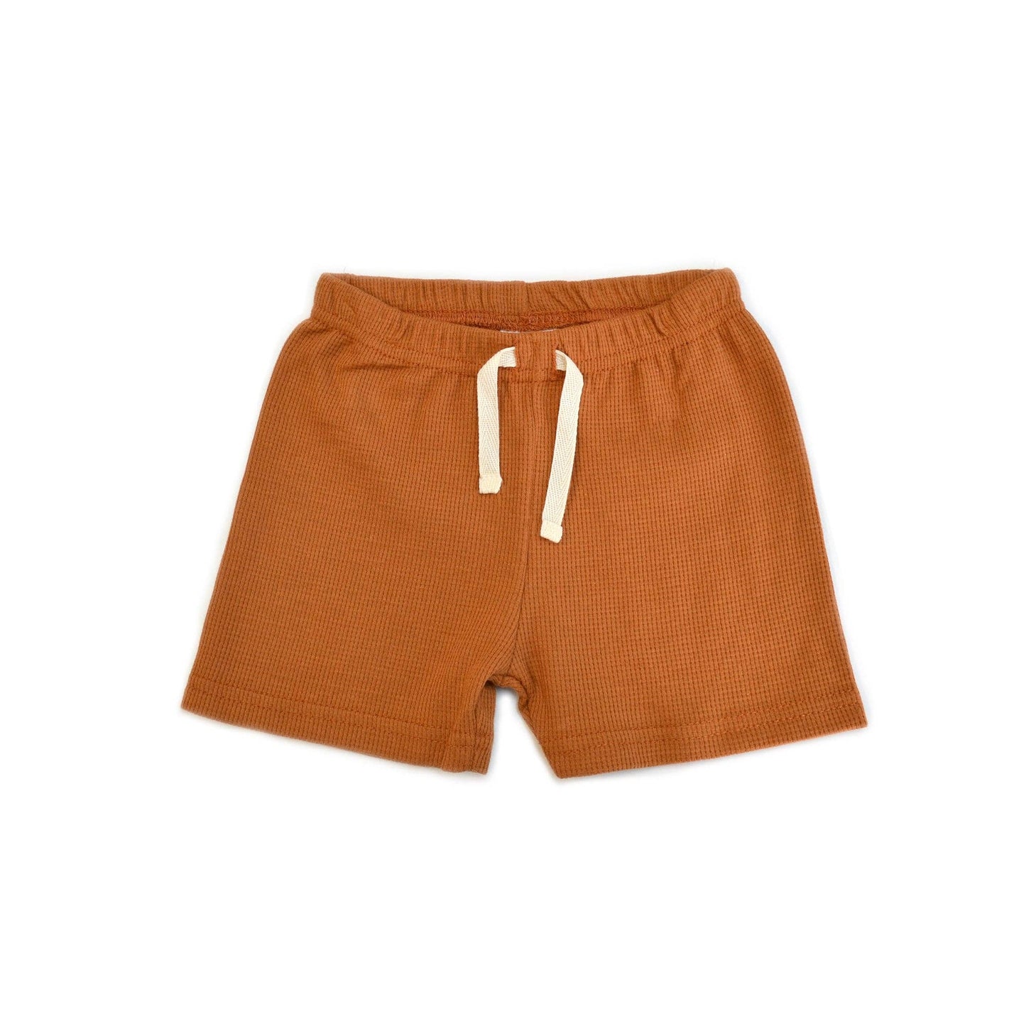 Boys 2pc Summer Cute Waffle Knit Top & Shorts Sets