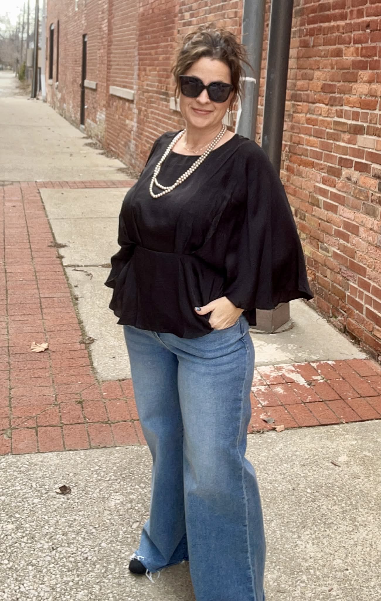 UMGEE Satin Kimono Sleeve