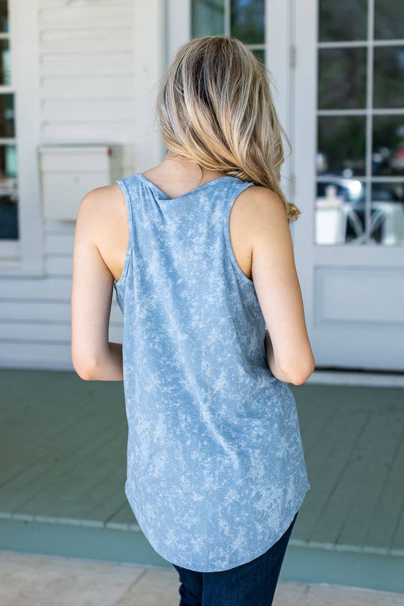 Acid Wash Tank Top