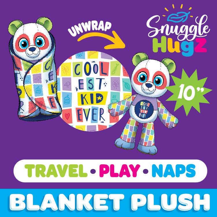 Snuggle Hugz Kids 10 X 5 Blanket & Plush Animal