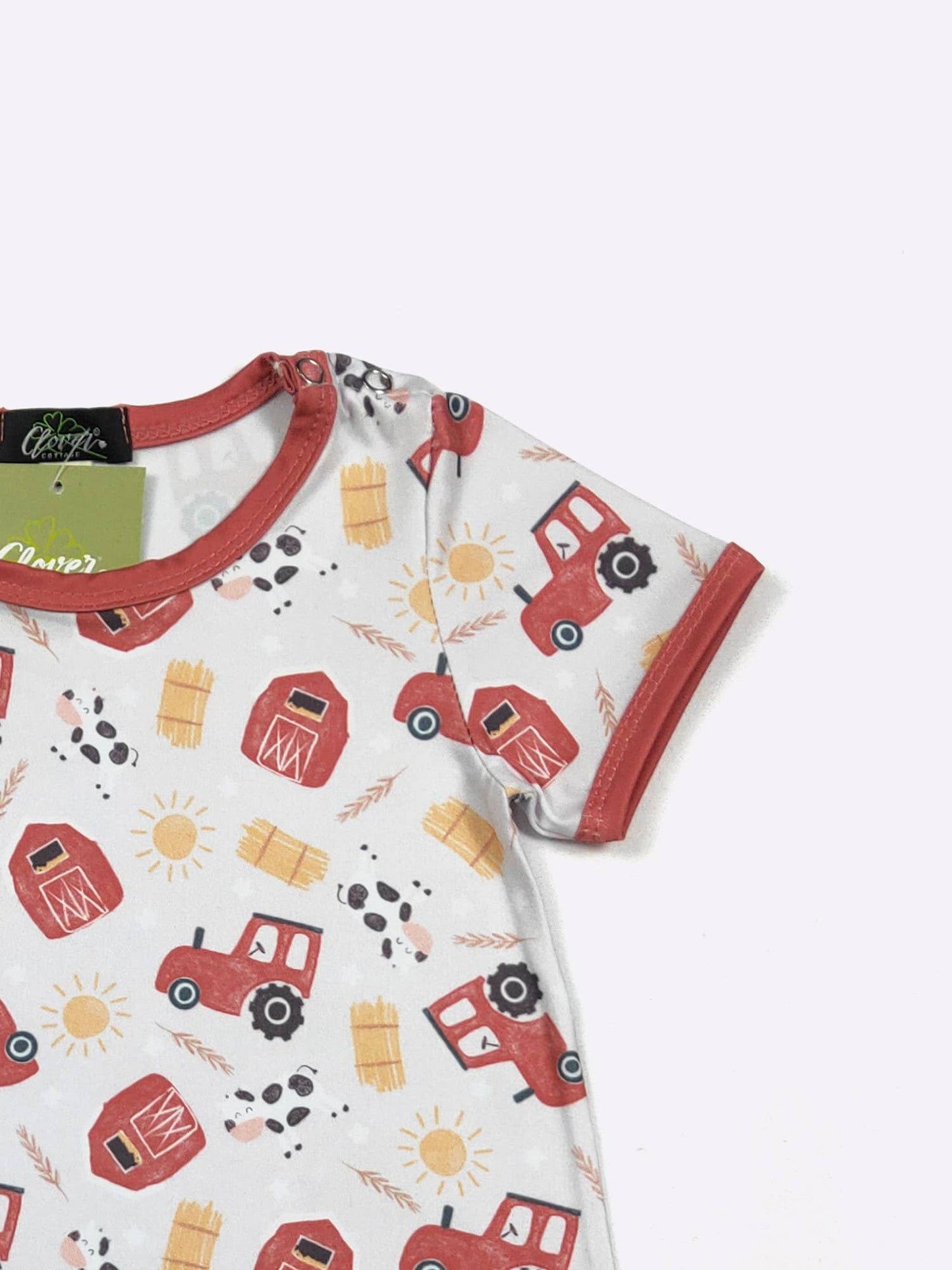 Haystack Boy Romper