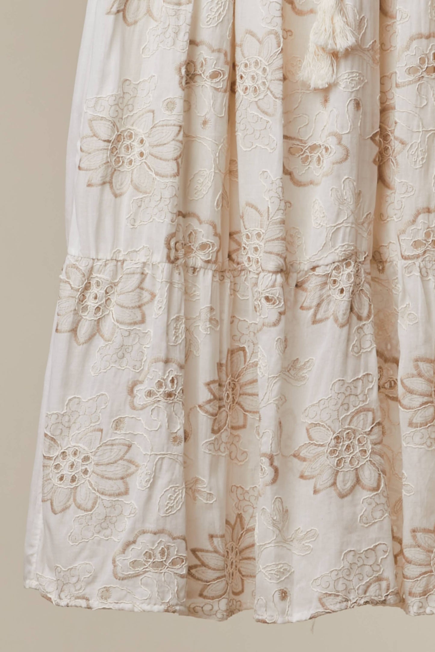 Heirloom Garden Embroidered Maxi Skirt