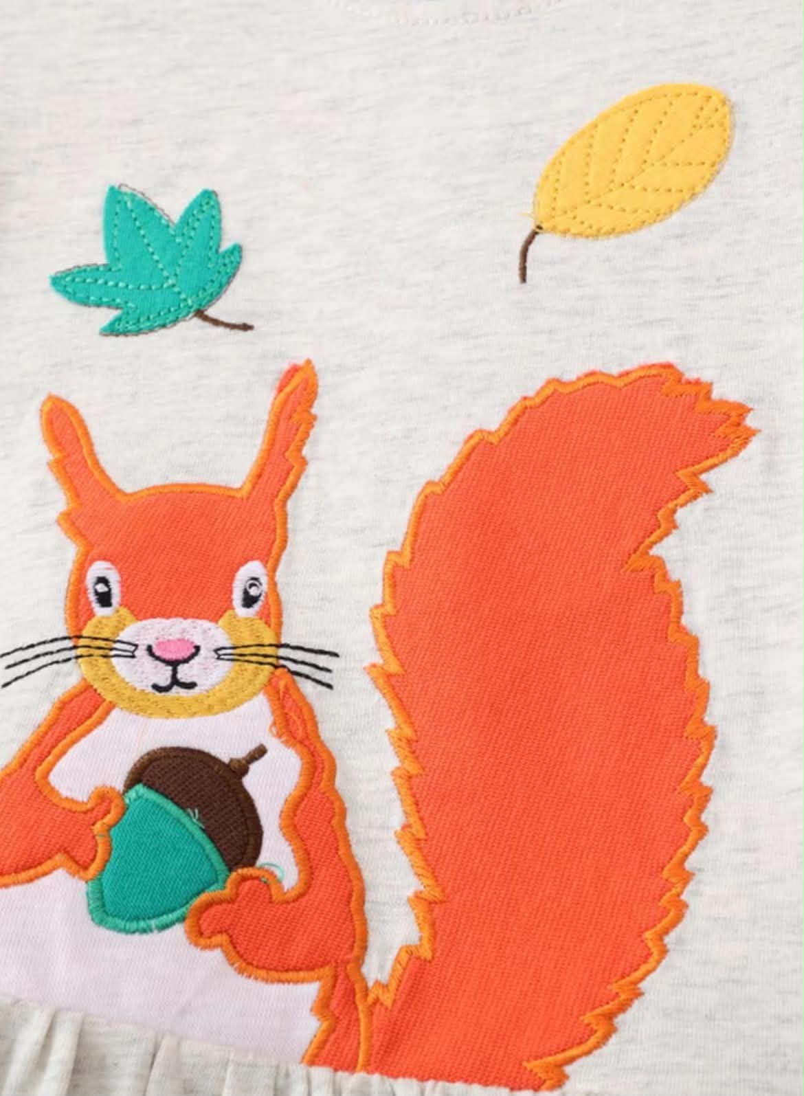 Embroidered Nut Finder Dress