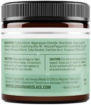 Nighttime Magnesium Cream-  Collection