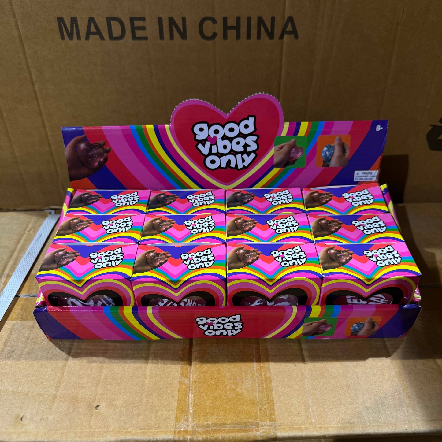 Sugar Squeeze Positive & Good Vibe Heart