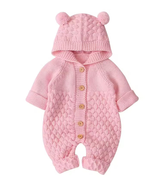 Girls Knit Jumpsuit