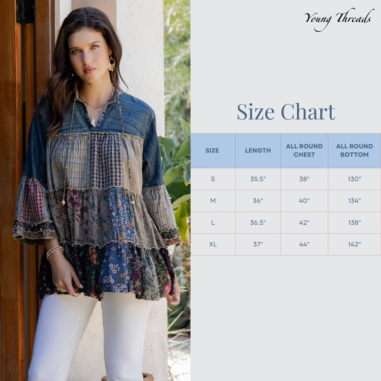 Artistic Fusion: Overdyed Jhabla Top