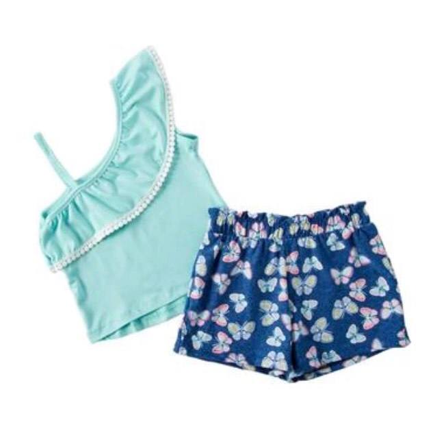 Butterfly Teal Set