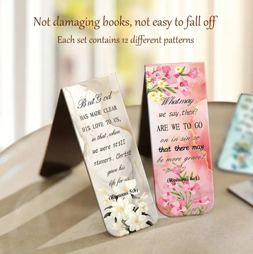 Magnetic Scripture Book Marks