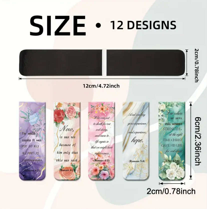 Magnetic Scripture Book Marks
