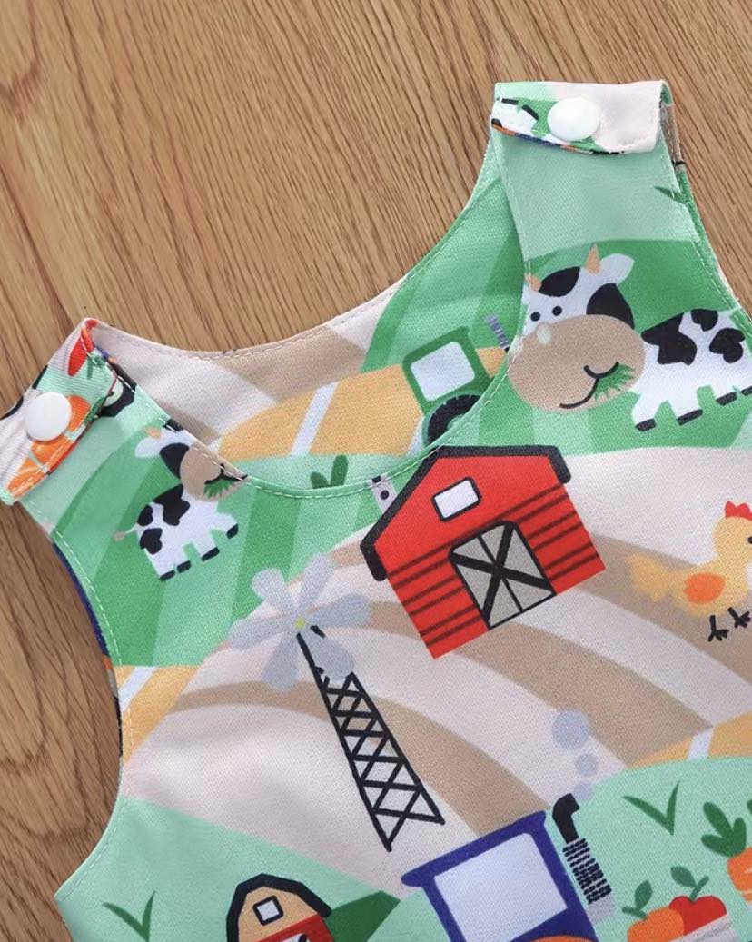 Farm Animal Romper