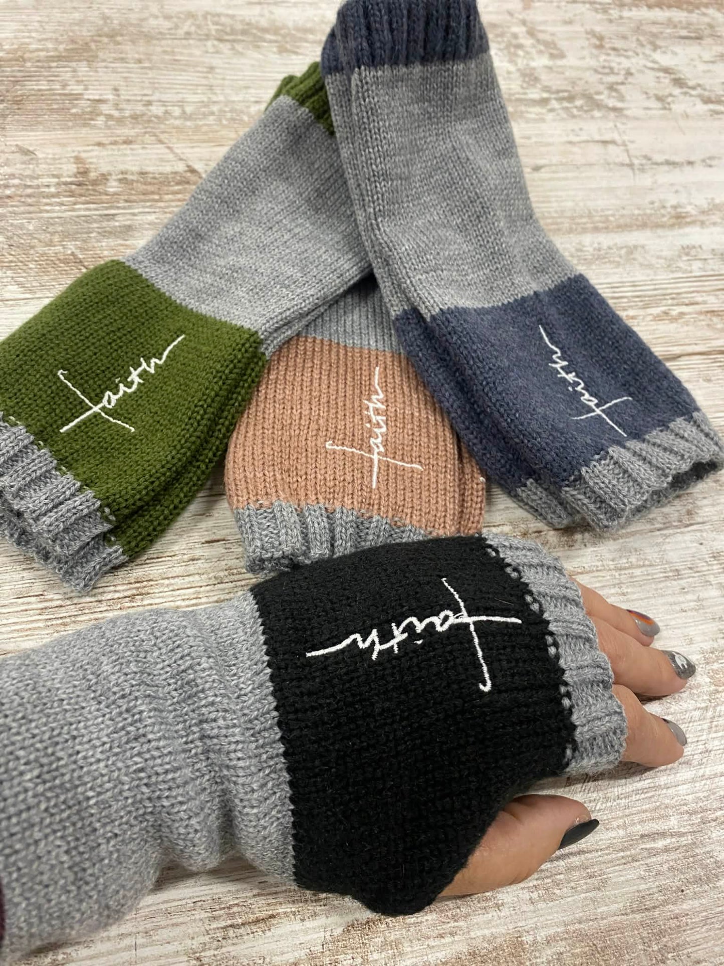 Faith Fingerless Handwarmers