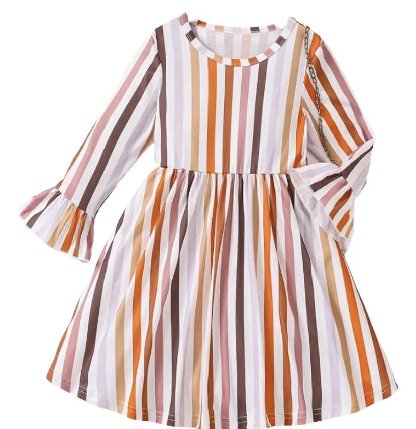 Fall Stripes For Days Dress