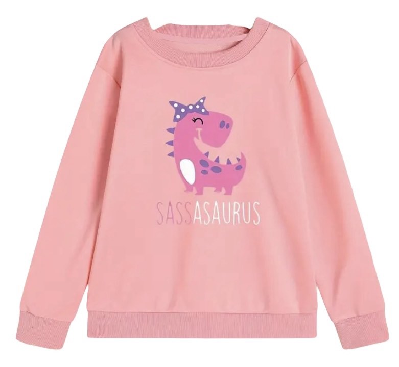 SassAsauraus Light Weight Sweatshirt