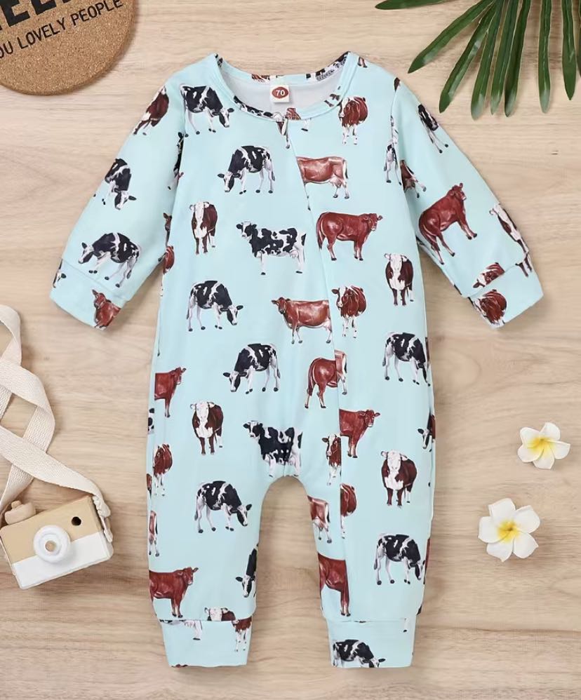 Cow Jumpsuit