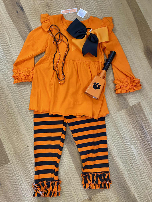 Striped Orange Set