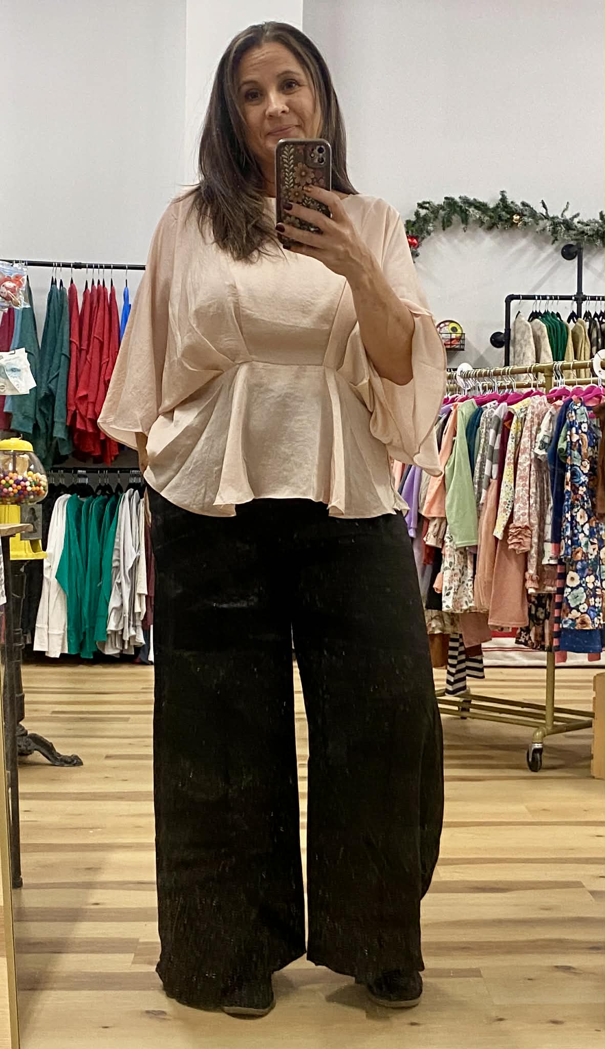 UMGEE Satin Kimono Sleeve